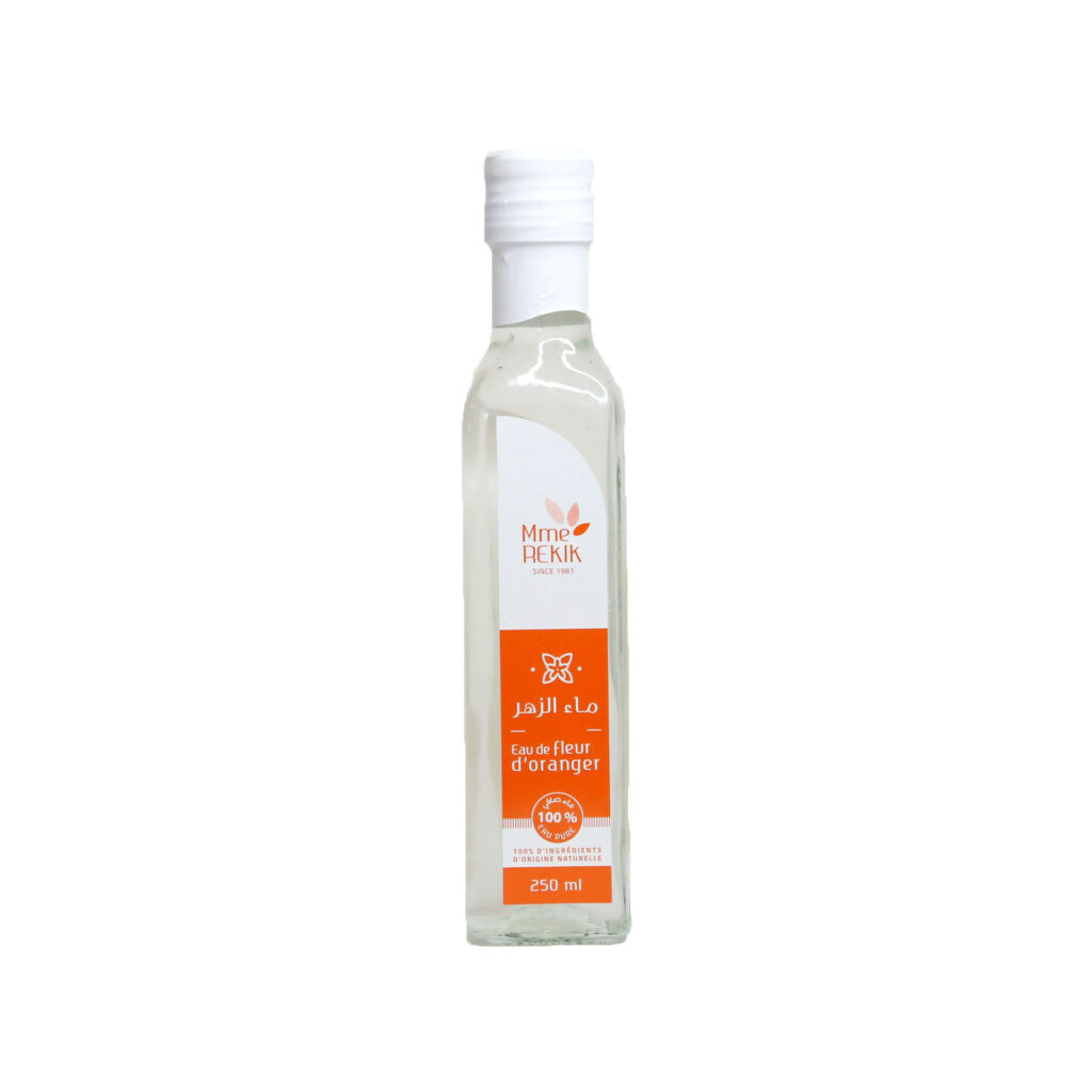 EAU DE FLEUR D'ORANGER 250 ML - Pâtisserie Tunisienne madame Rekik