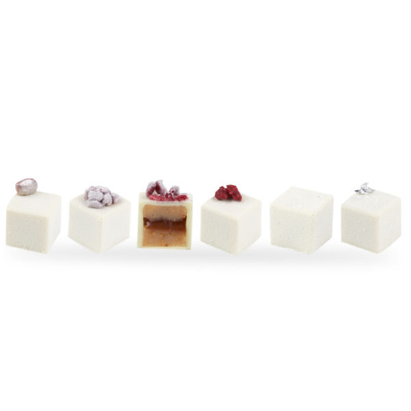 CUBE DE NEIGE ARGENT